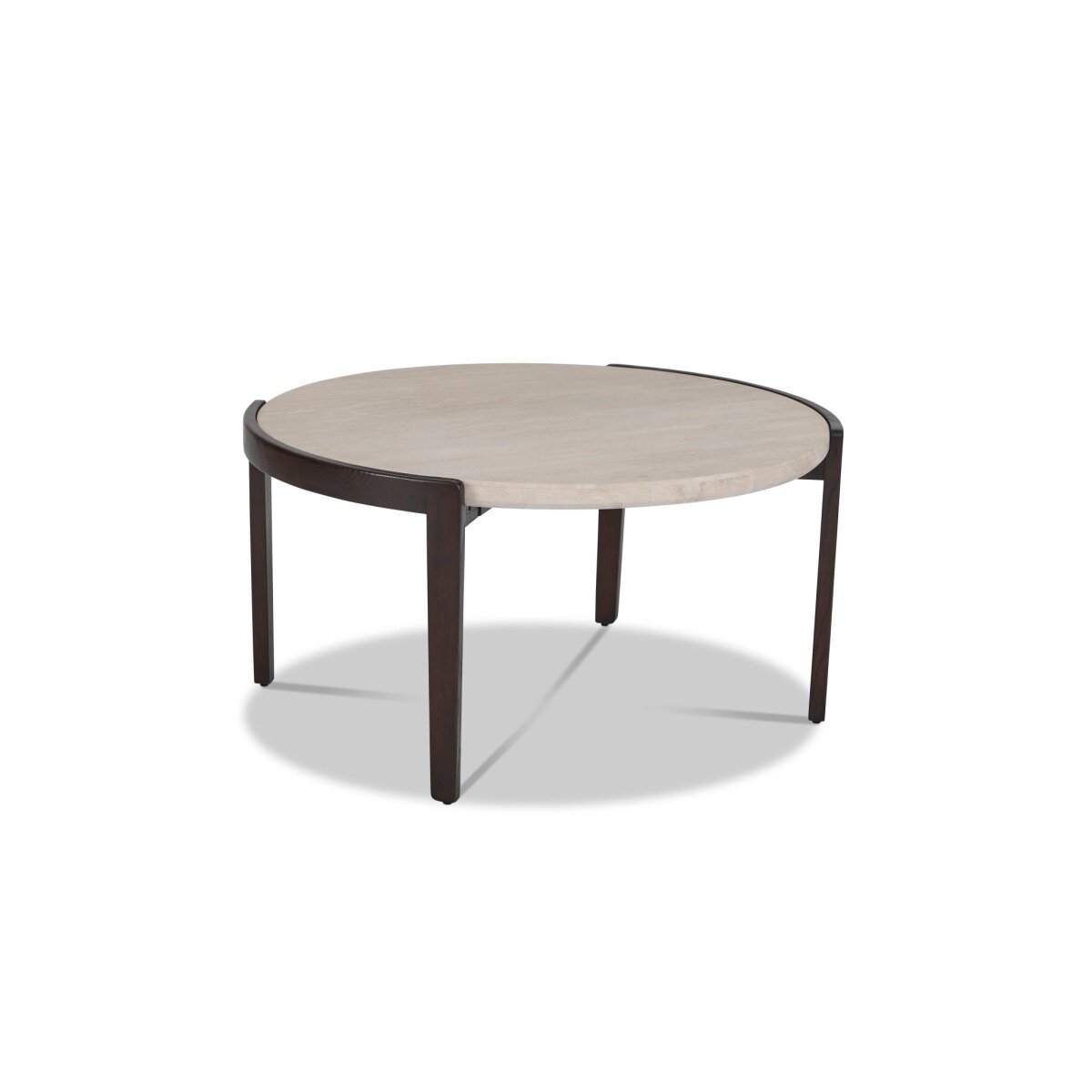 056d94f1e5601ad5168f90194e8de646 Palette Brown Round Coffee Table - Image 1