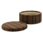 Cyrus 36" Round Storage Ottoman - Image 3