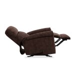 Classic Buffalo Fabric Perfect Match Gliding Recliner - Image 9