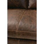 Sylvie Bespoke Leather Sofa - Image 11