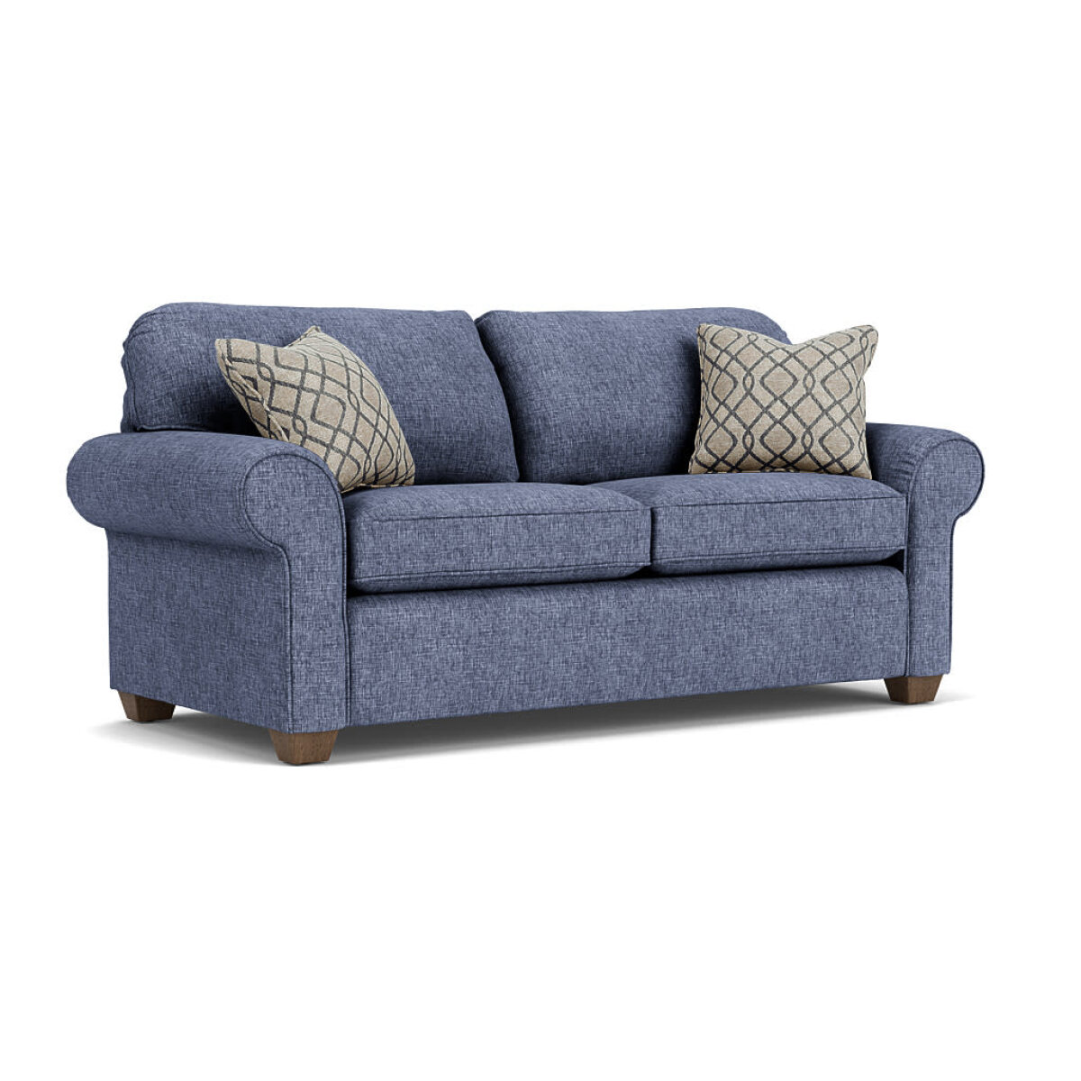 0a0818437f75f900d9c55fac4383bbae Thornton Fabric Two-Cushion Sofa - Image 1