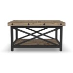 Carpenter Brown Square Coffee Table - Image 5