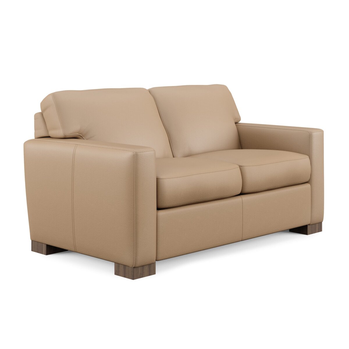 0d412c6be58b2e2ac311b911975b3d2e Bryant Leather Loveseat - Image 1