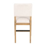Millwork Off-White Pair of Counter Chairs - Image 9