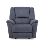 Plush Fabric Gliding Recliner - Image 9