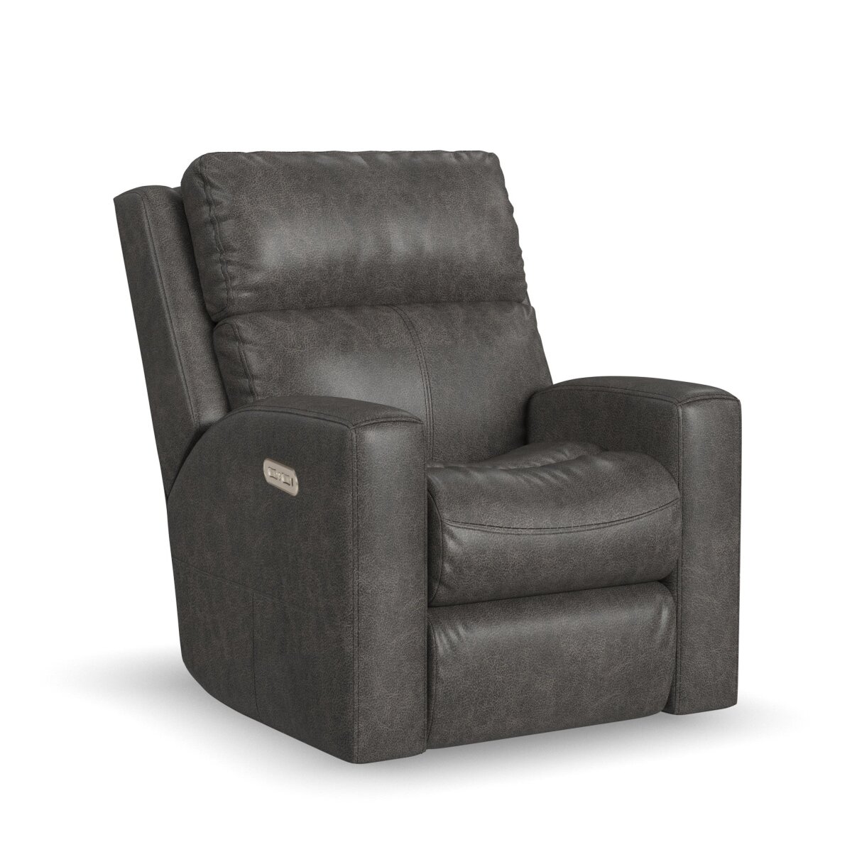 16e30bfe93655a6bd1580de09e193fad Score Leather Power Recliner with Power Headrest - Image 1