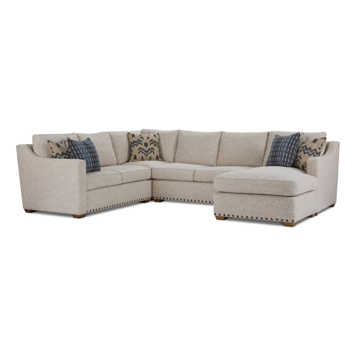 170cda9bfb15259386dfdcc4cb6f41a4 Milo Fabric Sectional - Image 1