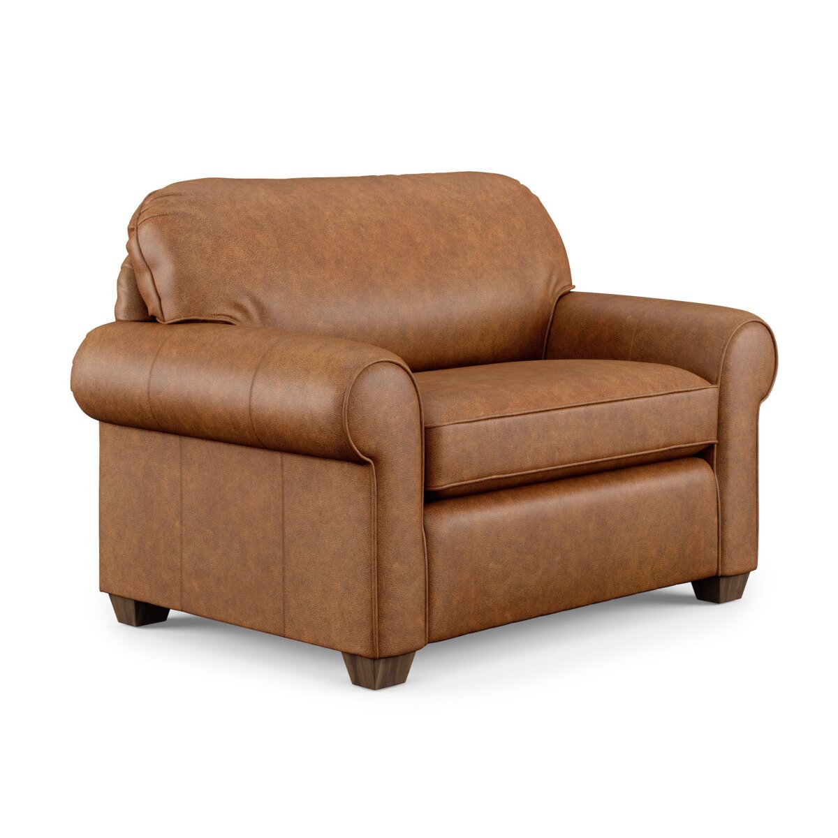 17940ca19362a5156a353ffb544151b9 Thornton Leather Chair and a Half - Image 1