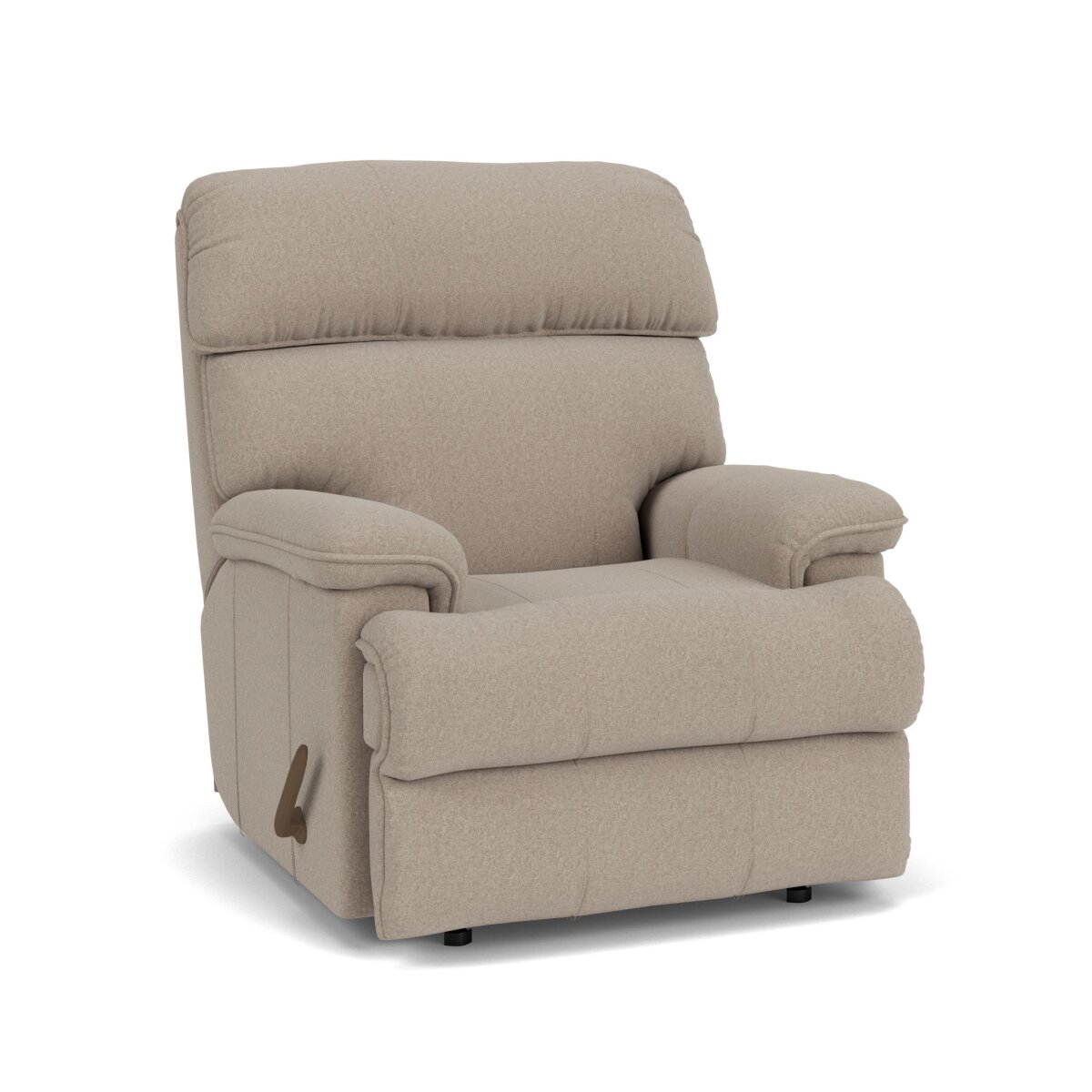 1b699098dc0057b50bdb4763f21ccc37 Geneva Leather Rocking Recliner - Image 1