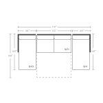 Sylvie Slipcovered Serenity Sleeper Sectional - Image 15