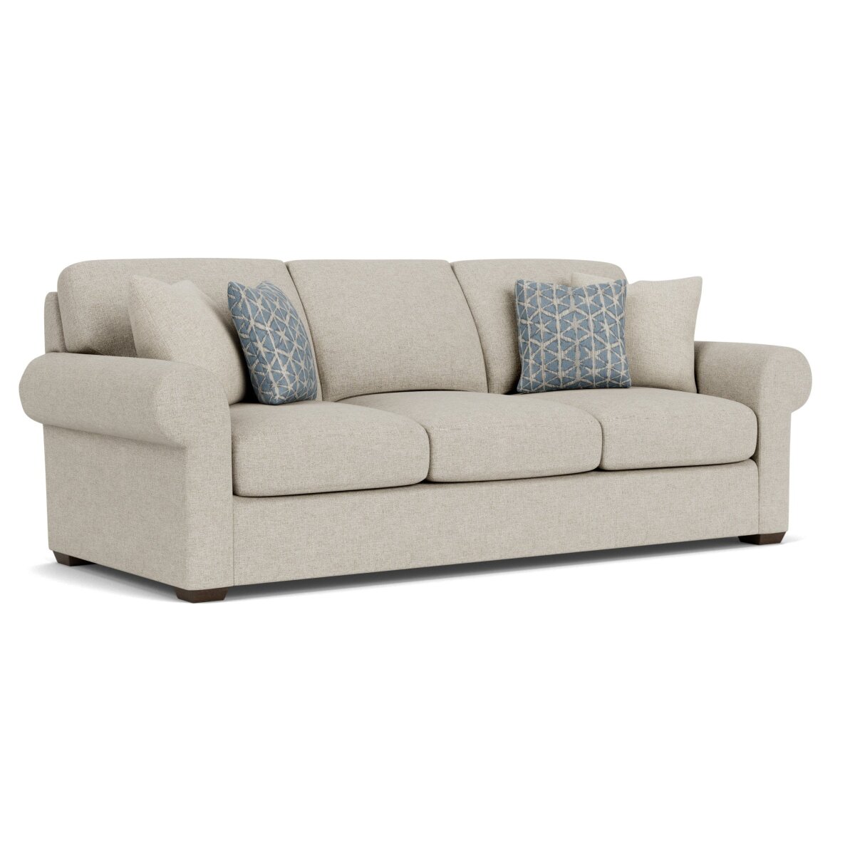 1eb76af7122460d0dd5c5b22630aea1a Randall Fabric Three-Cushion Sofa - Image 1