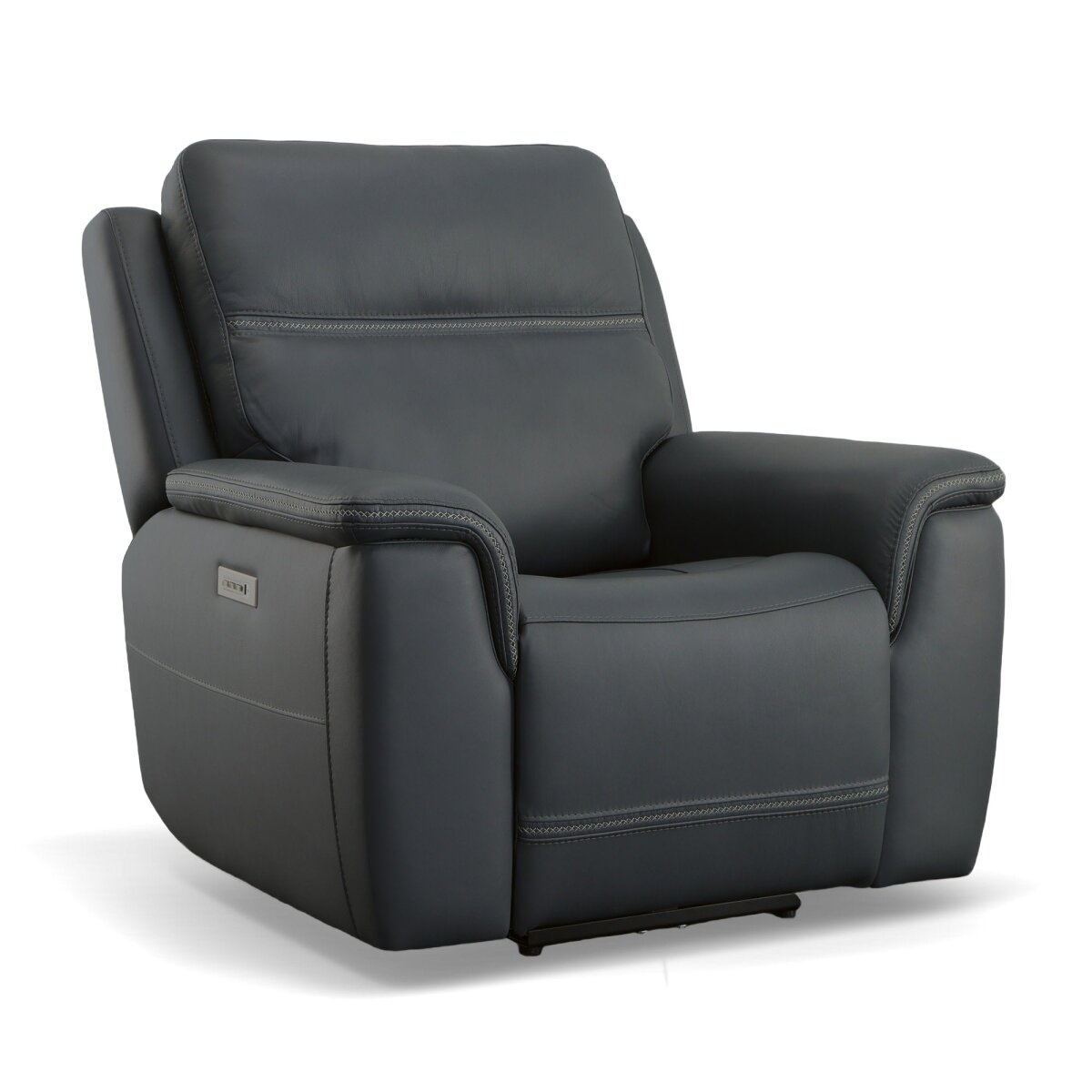 20c64b0623a914135aa6446b9f36e442 Sawyer Marine Leather Power Recliner with Power Headrest & Lumbar - Image 1