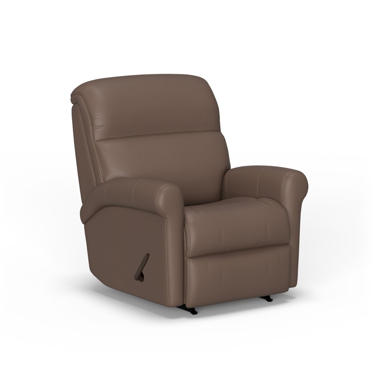 2327faa74573e2c70cce6921ef1e84c6 Davis Leather Recliner - Image 1