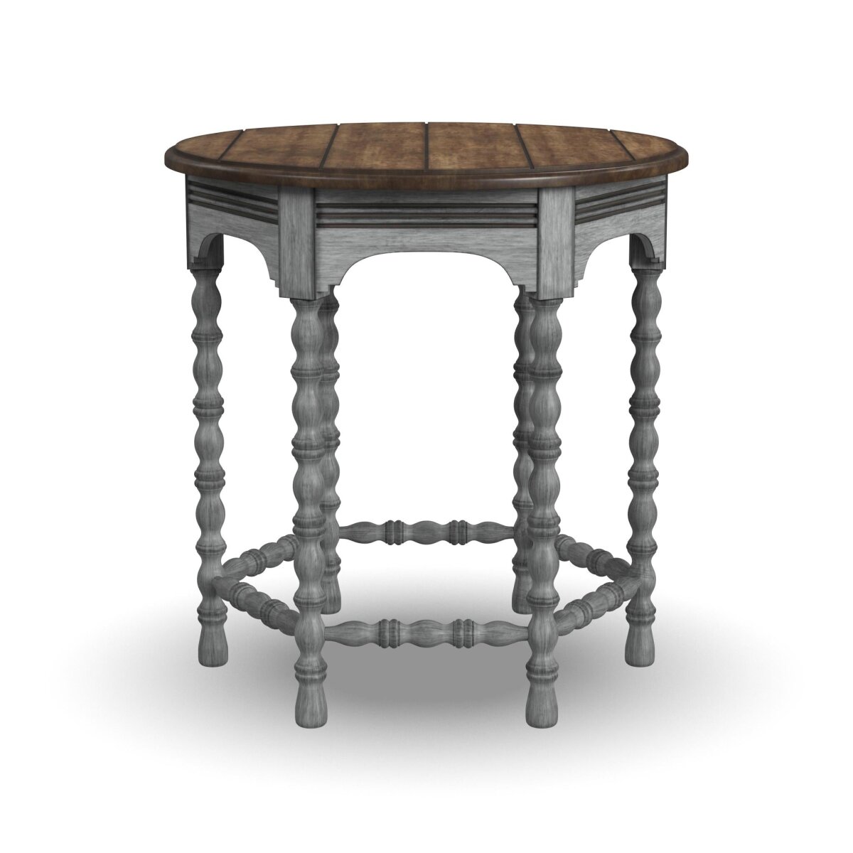 24fd98cadcab846aaed9f0a4d36047bf Plymouth Gray End Table - Image 1