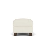 Dana Leather Ottoman - Image 9