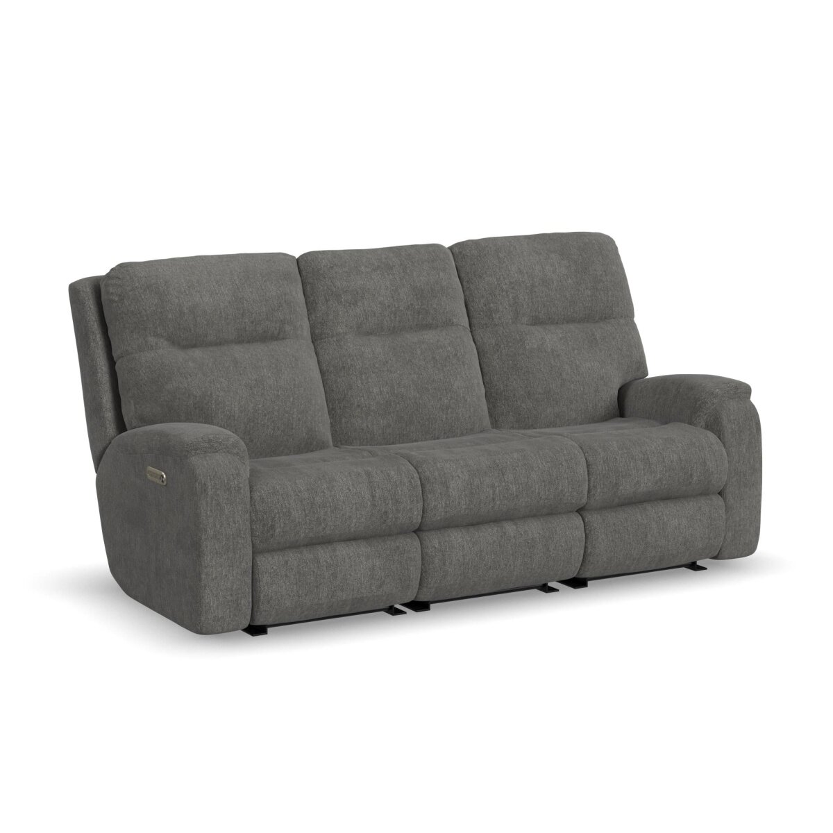 26de6eeed67eb1bec6568d4779ee11a0 Penn Fabric Power Reclining Sofa with Power Headrests & Lumbar - Image 1