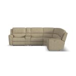 Henry Leather Power Reclining Sectional with Power Headrests & Lumbar - Image 20