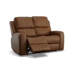 Linden Leather Power Reclining Loveseat with Power Headrests & Lumbar - Image 6