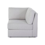 Flex Gray Fabric Corner Chair - Image 10