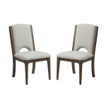 Athens Pair of Upholstered Dining Chairs