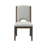 Athens Pair of Upholstered Dining Chairs - Image 4
