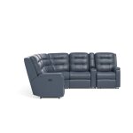 Arlo Leather Reclining Sectional - Image 8