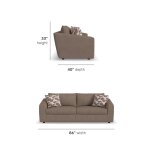 Chevy Fabric Two-Cushion Sofa - Image 6