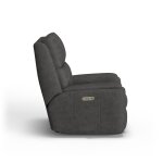 Rio Leather Power Rocking Recliner with Power Headrest - Image 8