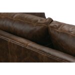 Sylvie Bespoke Leather Sofa - Image 4