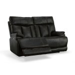 Clive Peppercorn Fabric Power Reclining Loveseat with Power Headrests & Lumbar - Image 5