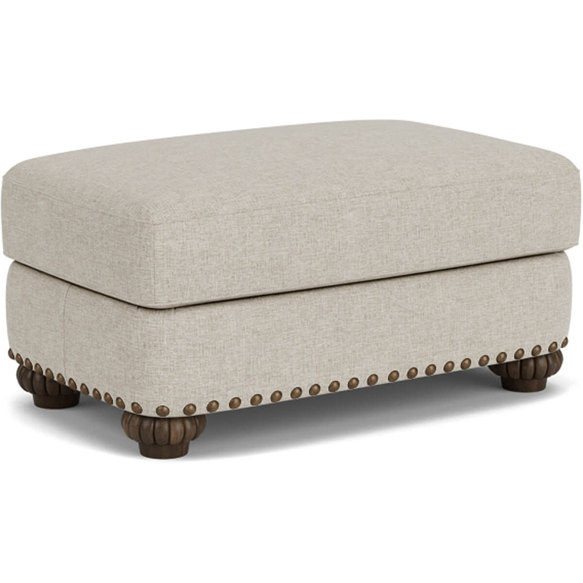 4136e30ea6f8eb09f5824e1d9ddc4524 Patterson Fabric Ottoman - Image 1