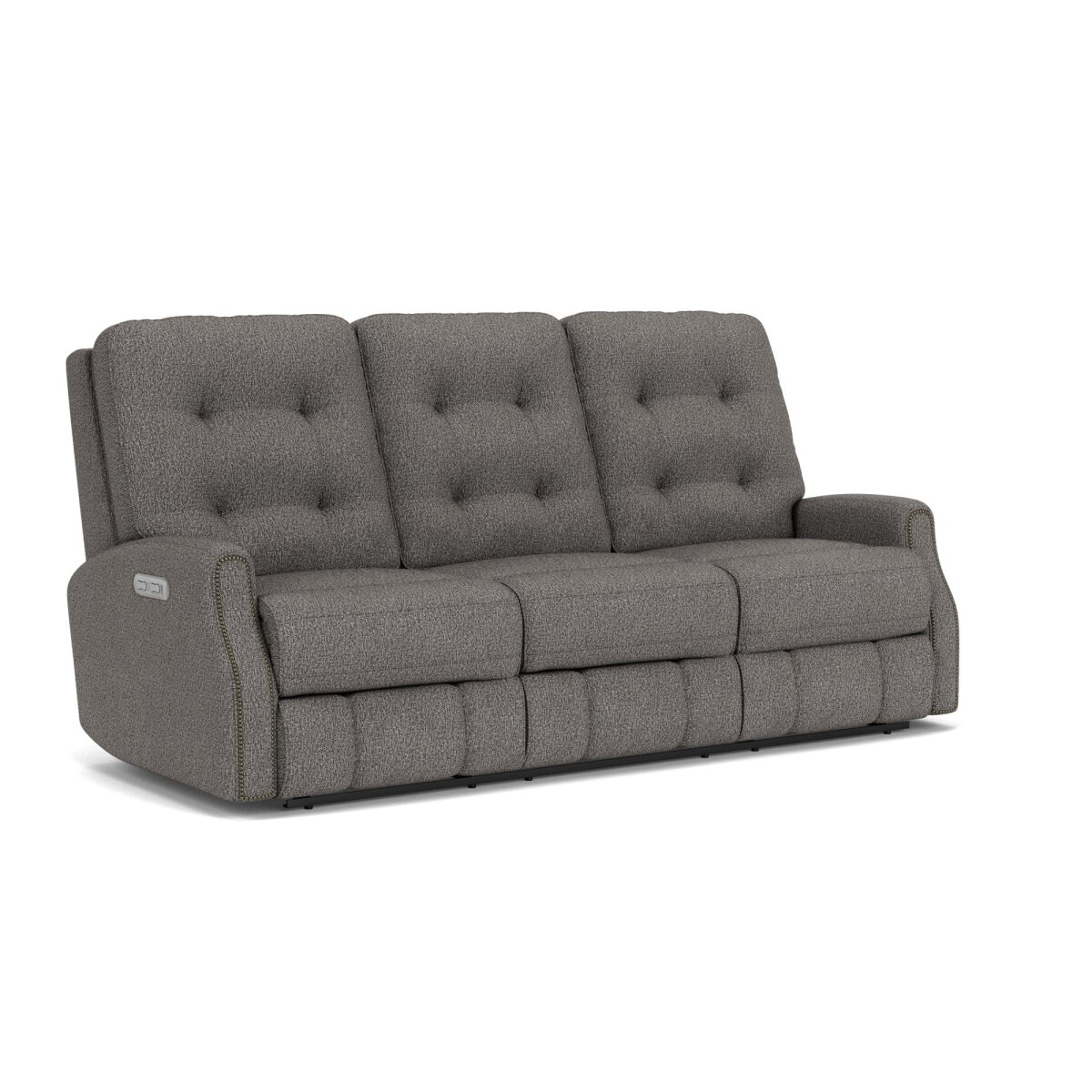 4621d95be2f277f7b24ba5f706a0120f Devon Fabric Power Reclining Sofa with Power Headrests - Image 1