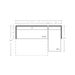 Sylvie Slipcovered Serenity Sleeper Sectional - Image 18