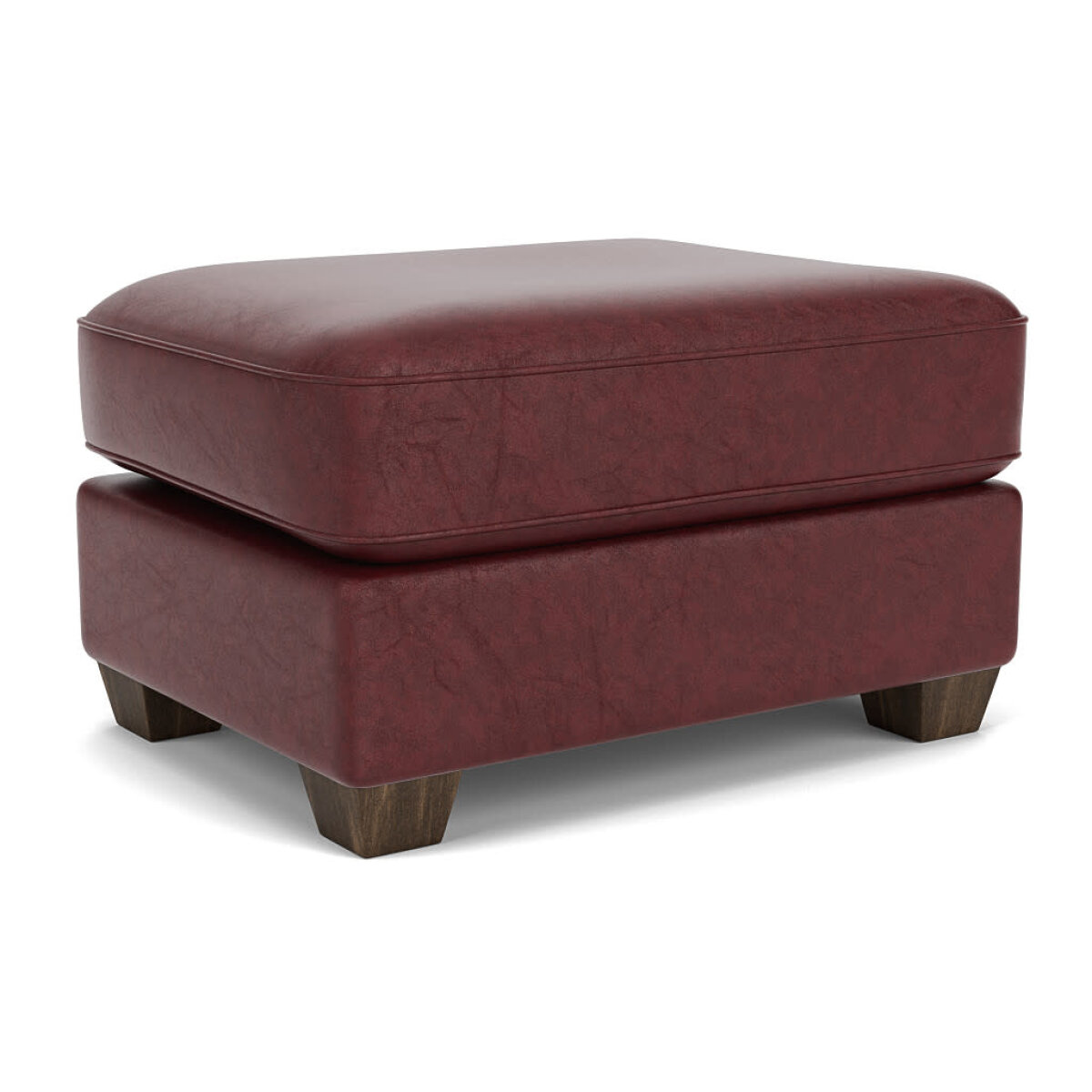4bbfe95b363d857970133688702f6aaf Thornton Leather Ottoman - Image 1