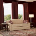 Aggie Fabric Two-Cushion Sofa - Image 3