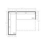 Sylvie Slipcovered Serenity Sleeper Sectional - Image 20