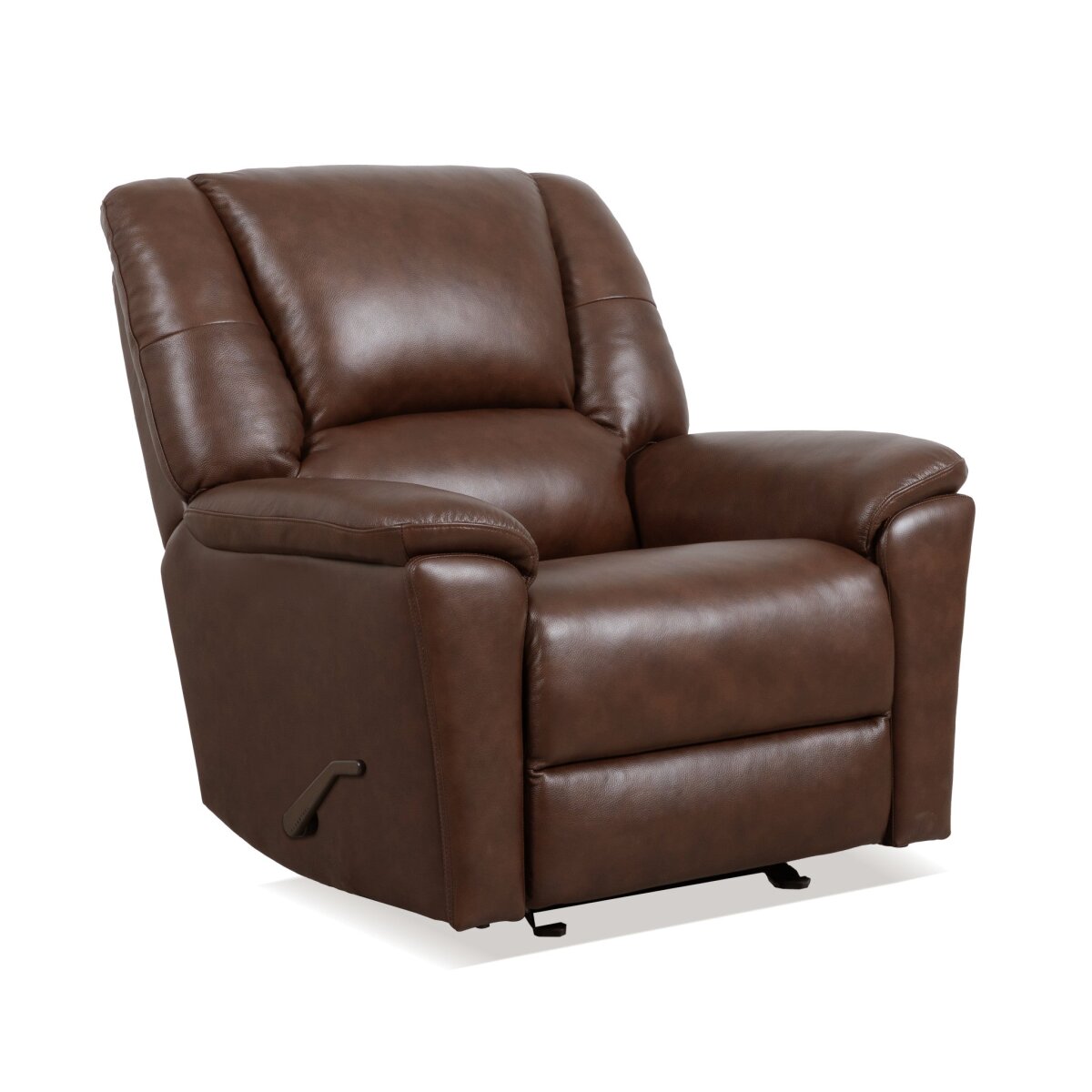 525099ccbc4d2b1132f1b5f551aa0e3d Plush Leather Gliding Recliner - Image 1