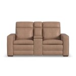 Dutch Power Reclining Loveseat with Console, Power Headrest & Lumbar - Image 4
