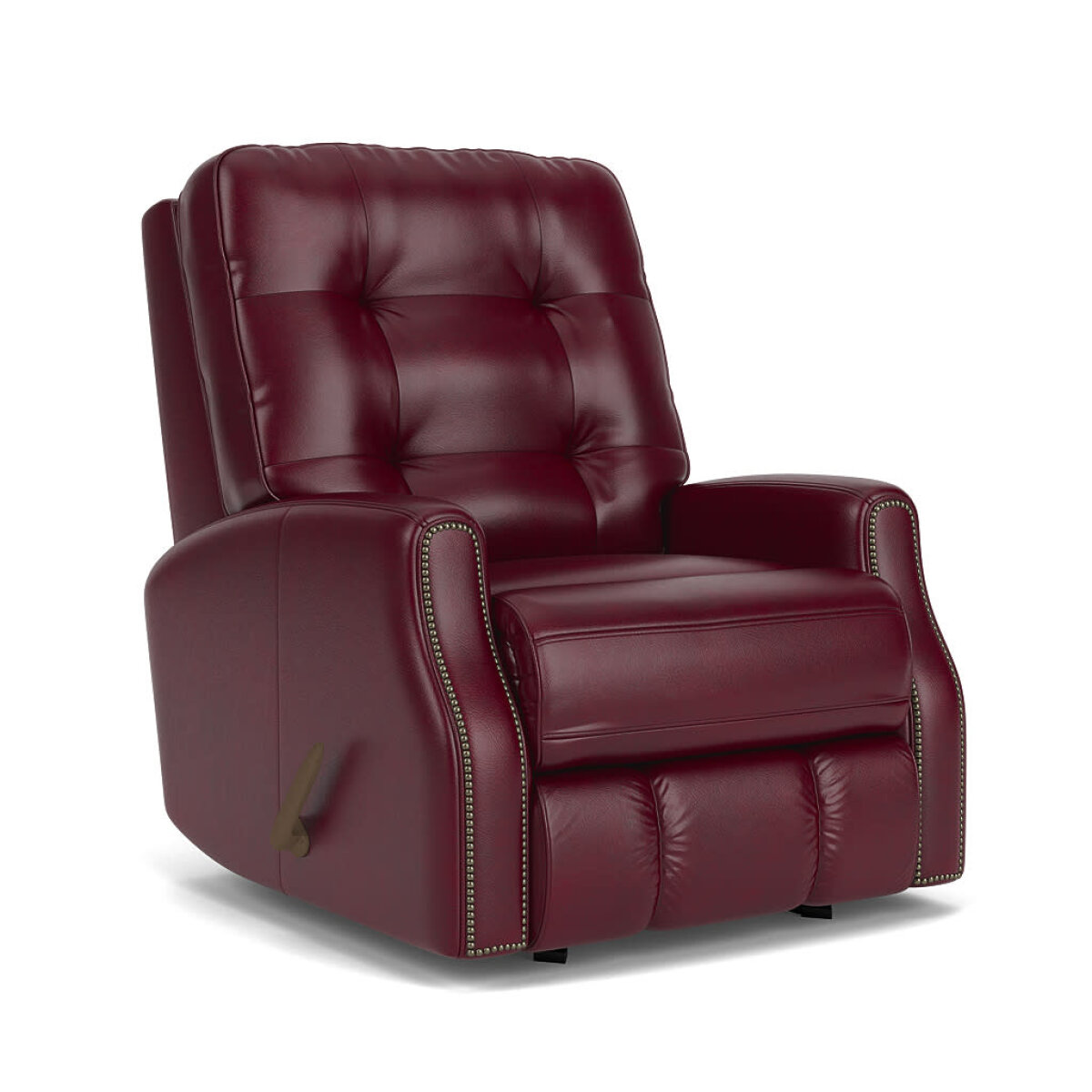 52f17a906de21ba31642279016c9d2b0 Devon Leather Rocking Recliner - Image 1