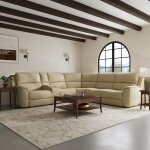 Henry Leather Power Reclining Sectional with Power Headrests & Lumbar - Image 16