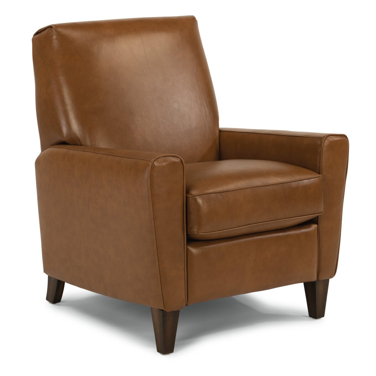 54e3aa216b668f2e7324bf4aba93ae2a Digby Leather High-Leg Recliner - Image 1