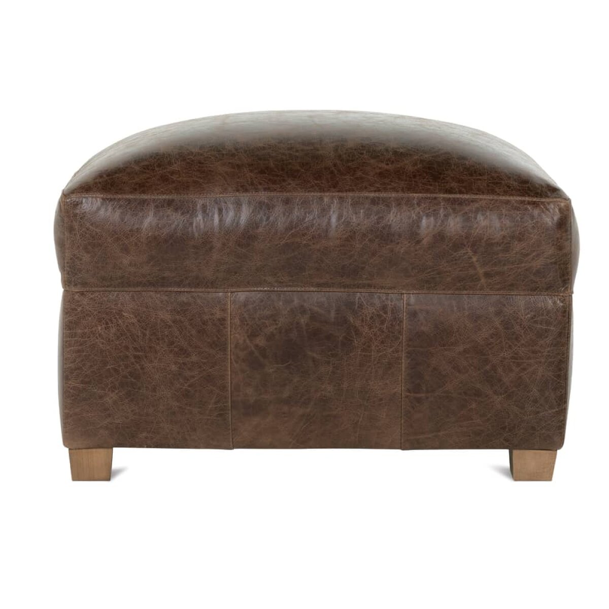 562cd52422aadcef71c0e32d1e3caf16 Lilah Leather Ottoman - Image 1