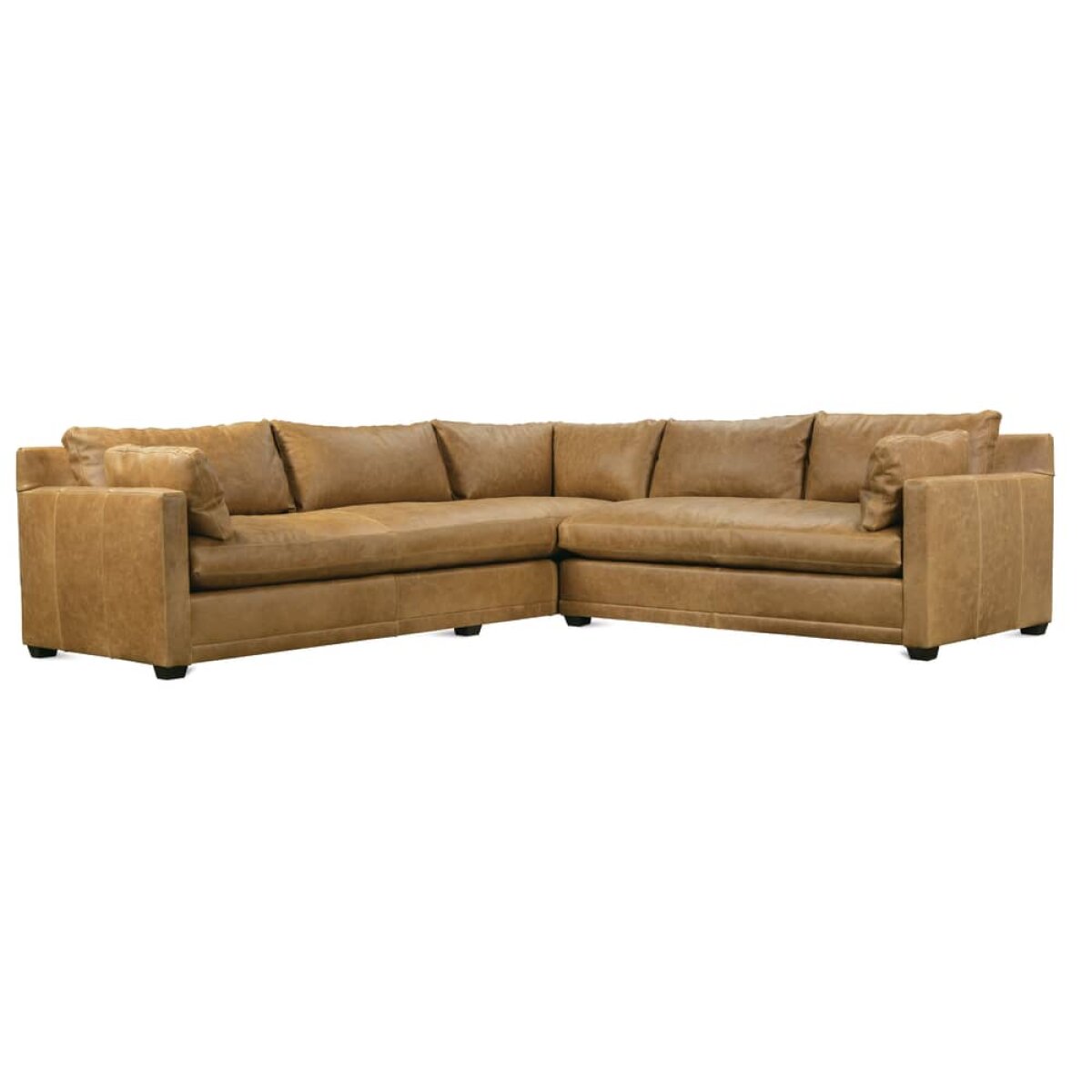 57ca748b9ca8f1c13880242a418e3079 Sylvie Bespoke Leather Sectional - Image 1