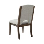 Athens Pair of Upholstered Dining Chairs - Image 7