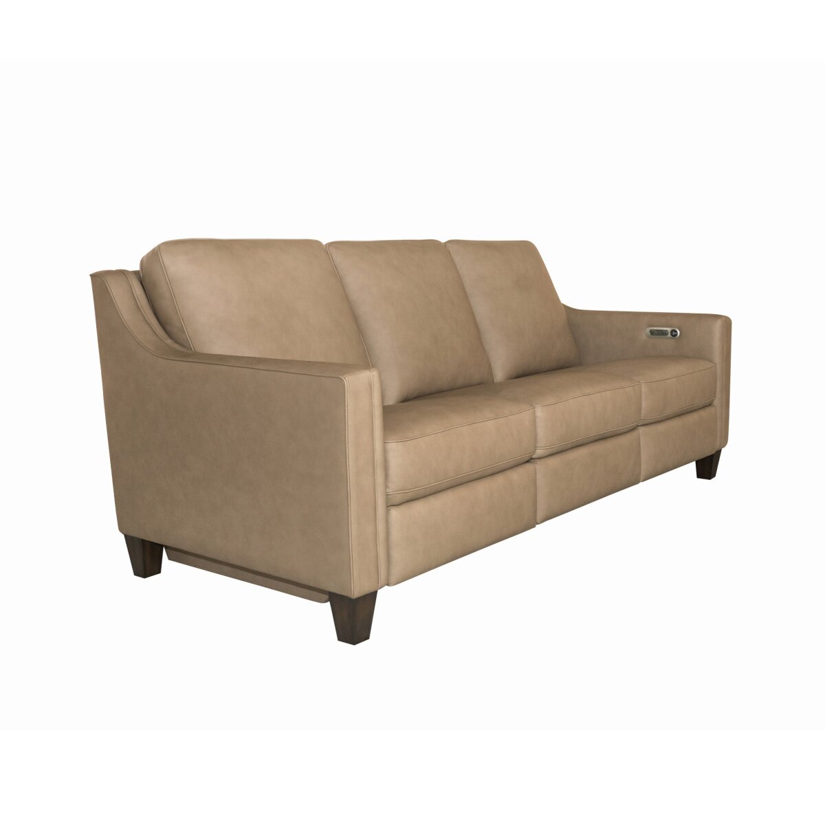 594d6add8b45a634be678a2f8e6fb043 Finley Leather Power Inclining Sofa - Image 1