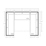 Sylvie Slipcovered Serenity Sleeper Sectional - Image 3