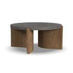 Eclipse Brown Round Coffee table