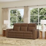 Dutch Power Reclining Sofa with Console, Power Headrest, & Lumbar - Image 3