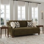 Gianna Fabric Bench Sofa - Image 3