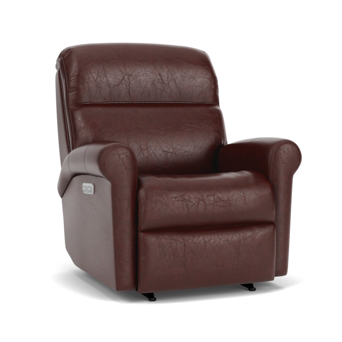62f5315884d2a7ccde66dacfc87ea364 Davis Leather Power Rocking Recliner with Power Headrest - Image 1
